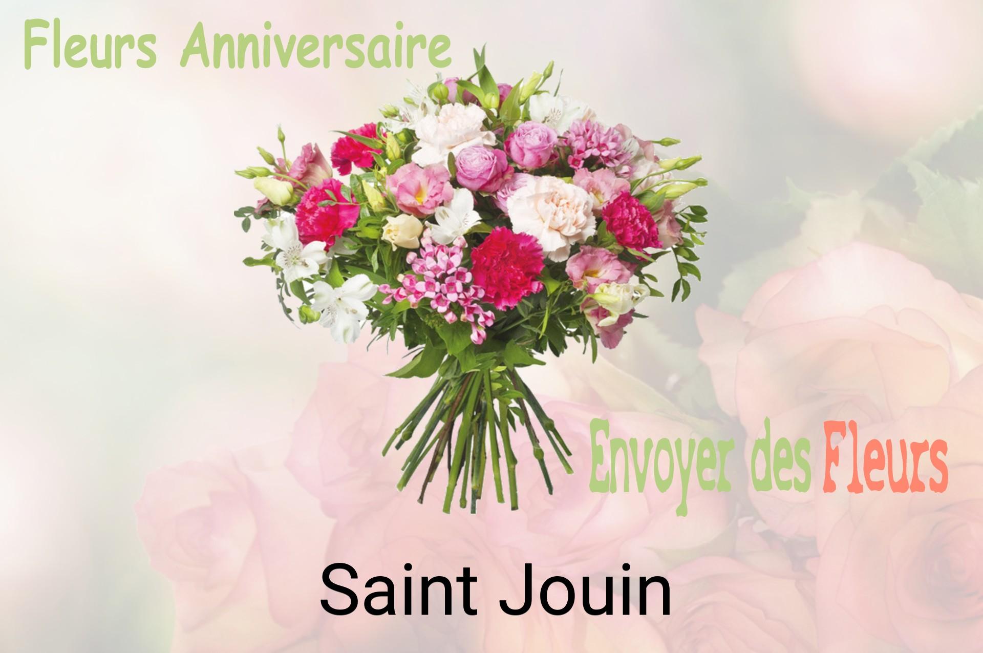 Bouquet de fleurs d’anniversaire livré à Saint-Jouin